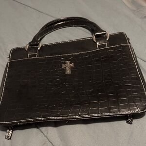 Leather Bible Case, Zipped